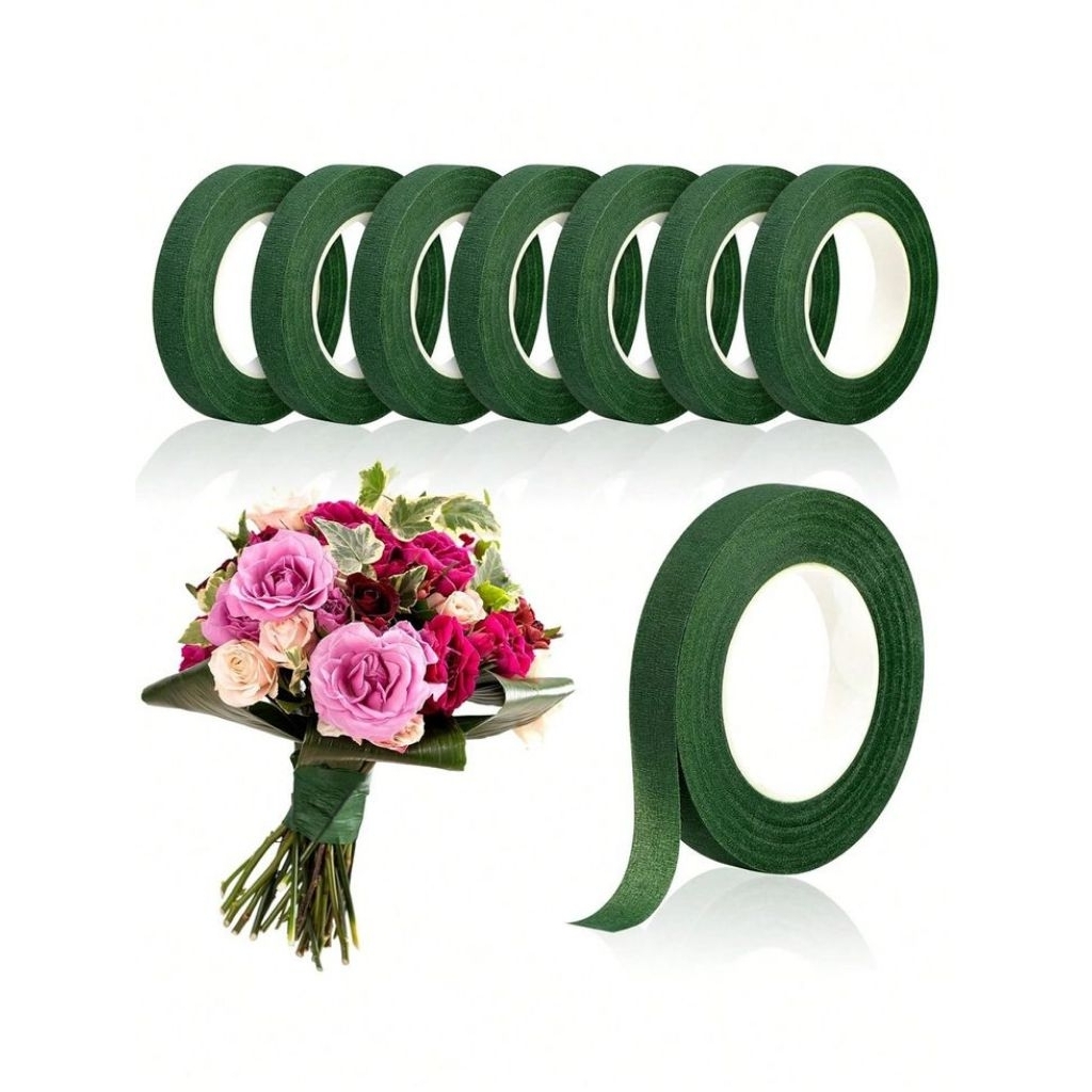 

FLORAL TAPE PANJANG 20YRD/ SOLATIP TANGKAI BUNGA/SOLATIP BUNGA/ SOLASI TANGKAI HIJAU BUNGA