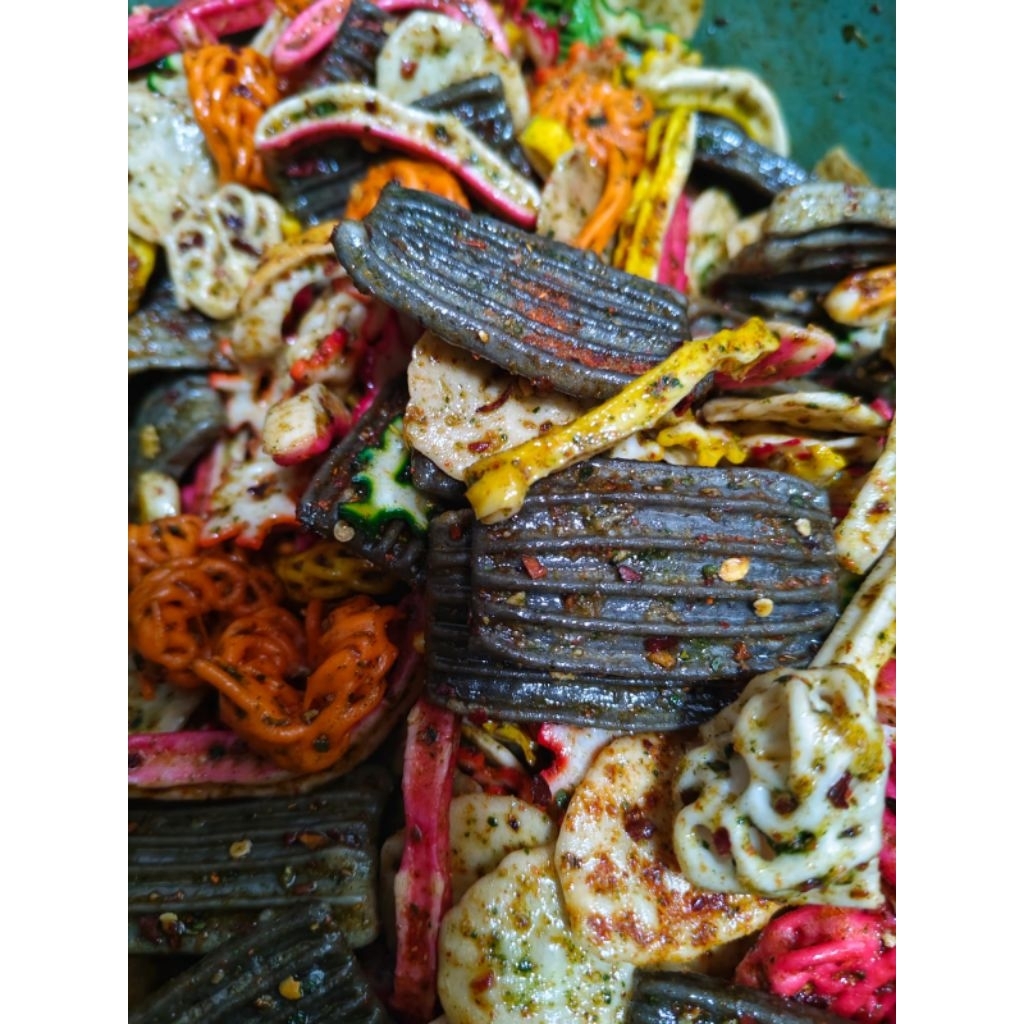 

seblak kering 250 gr pedas gurih daun jeruk