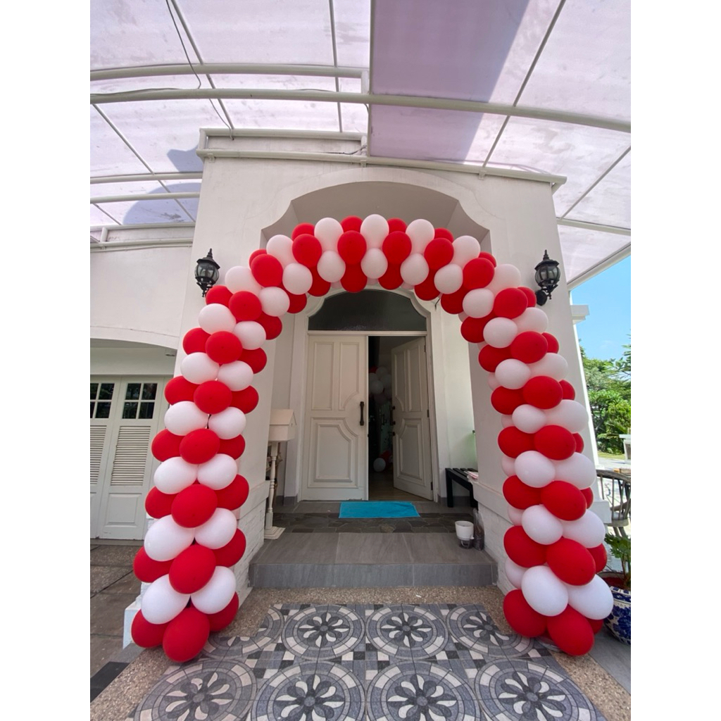 dekorasi balon 17 Agustus