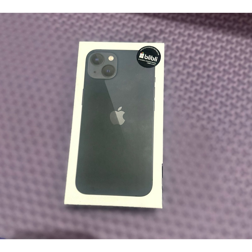 Baru Bnib  Iphone 13 Hitam