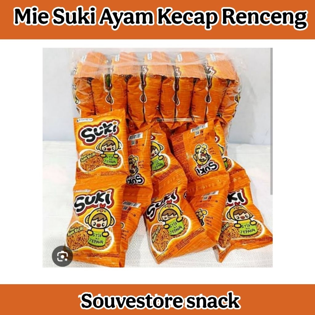 

Siantar Top Mie Suki Ayam Kecap renceng isi 10