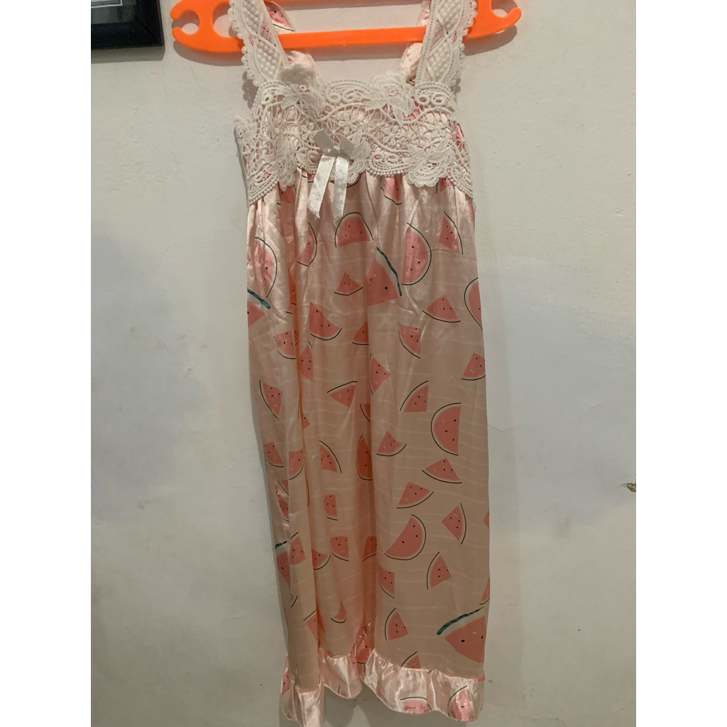 BAJU TIDUR SATIN PRELOVED