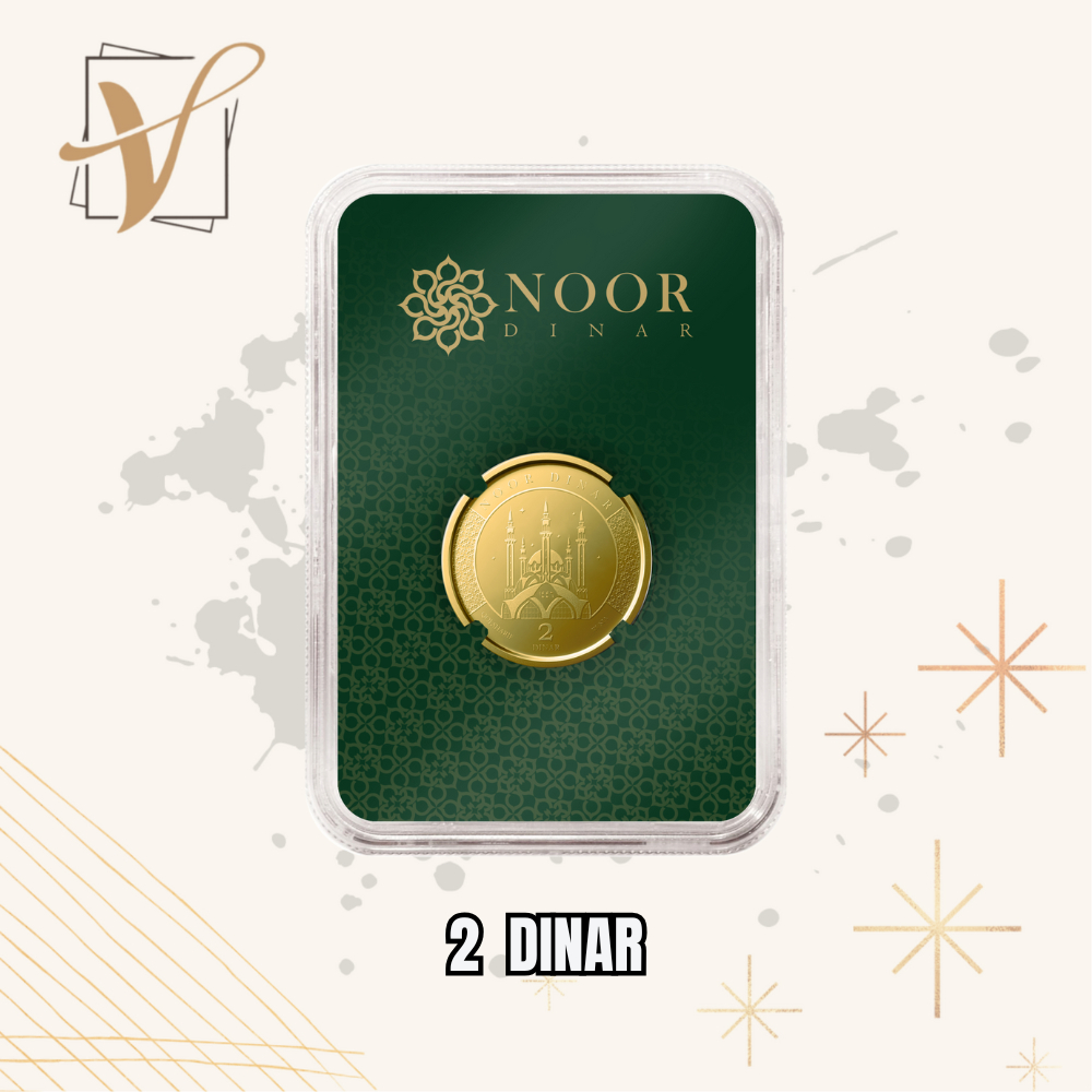 EMAS NOOR DINAR - 2 DINAR