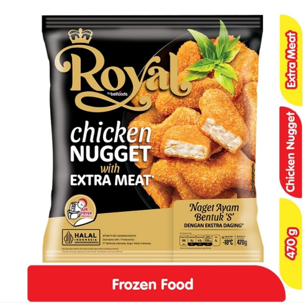 

belfoods Royal Naget Ayam 470 g