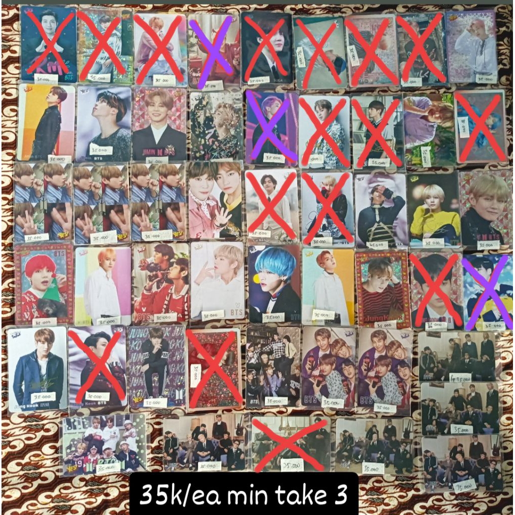 yescard bts (majalah Hongkong)