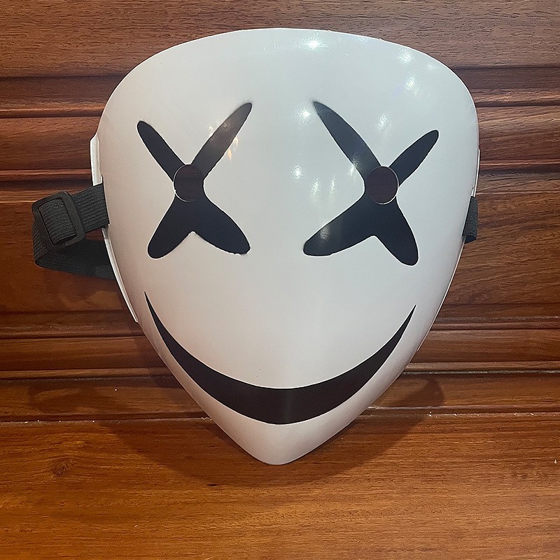 Topeng Lukis Wajah Kertas Polos V-Tec / Topeng Pria Wanita Kostum Cosplay / Topeng Wajah Penuh