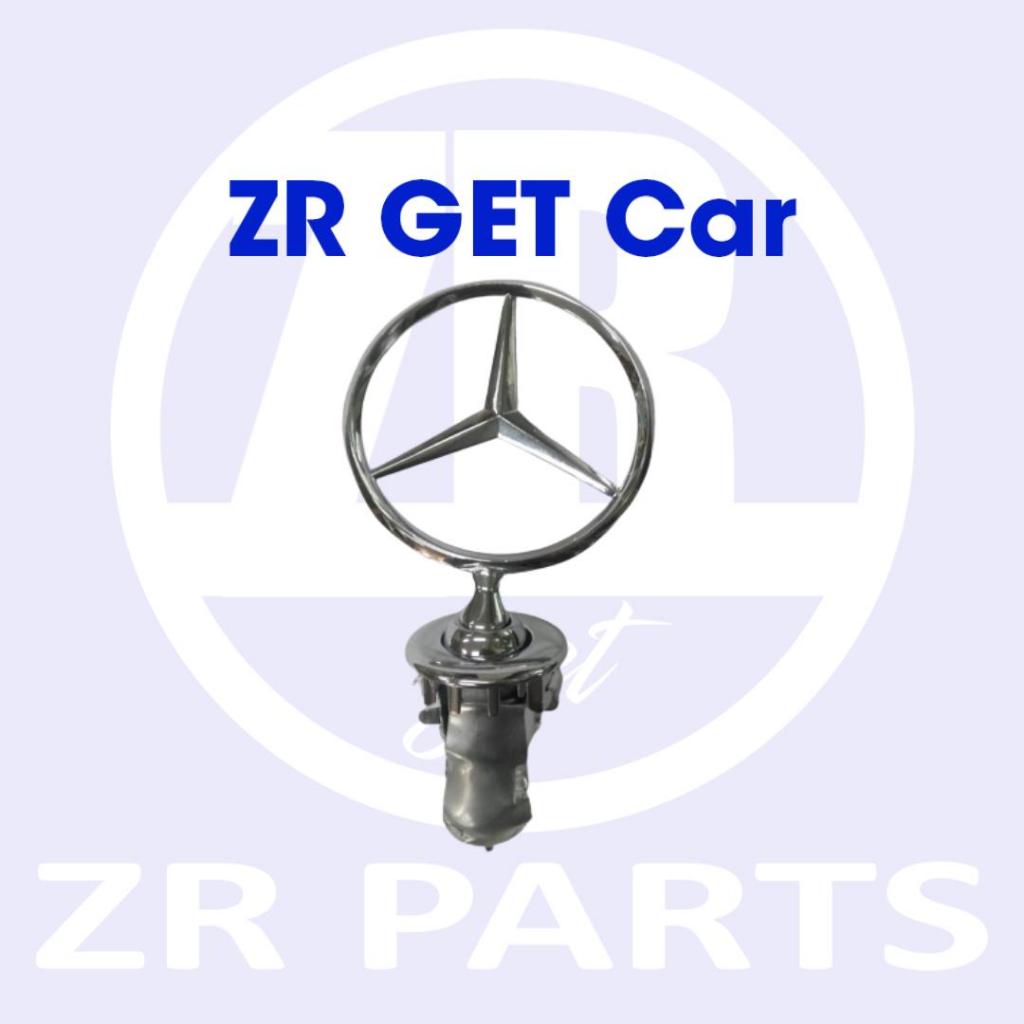 Emblem Hud Logo Bintang Kap mesin Mercedes Benz W126 W123 W201