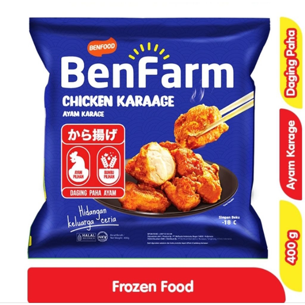 

BenFarm Karage Ayam 400 g