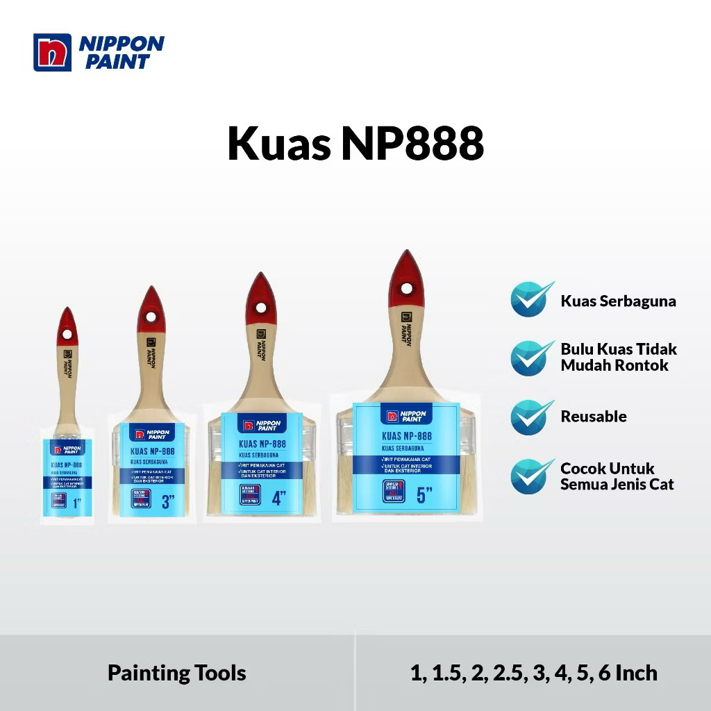 

KUAS NP-888 KUAS SERBAGUNA