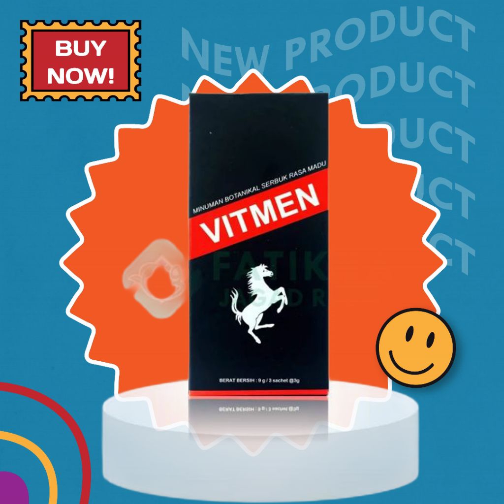 Vitmen Obat Kuat Pria Original Obat Herbal Alami Tahan Lama
