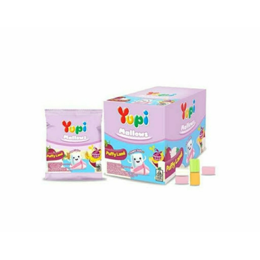 

Yupi Mallows Puffy Land ( isi 12 pcs /9gr )