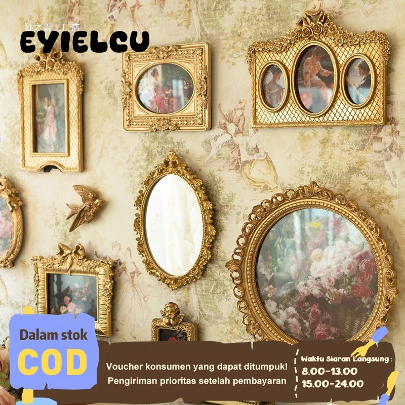 Eyre Bingkai foto resin menggantung dinding kombinasi kreatif dinding foto hias vertikal bingkai