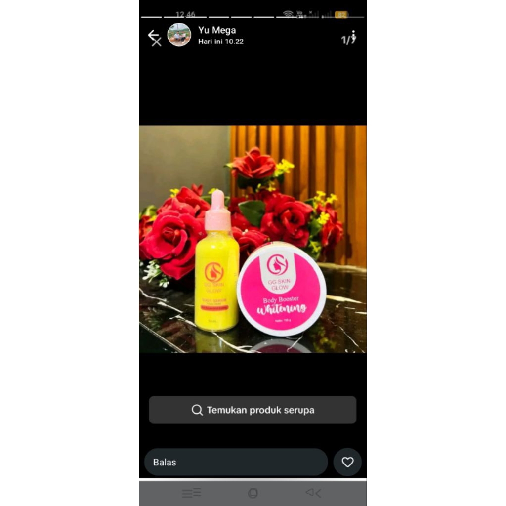 paket combo body care gg glow skincare aman untuk bumil n busui