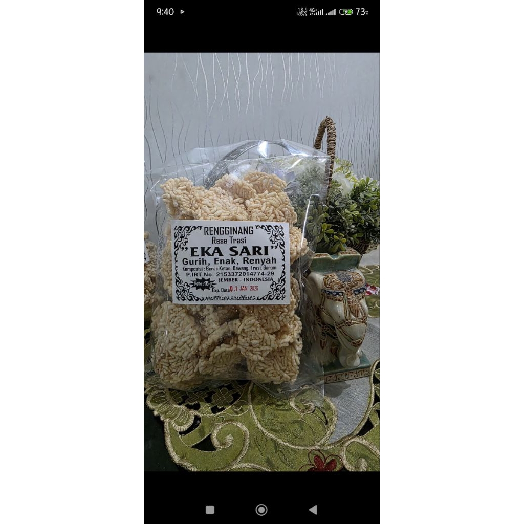 

RENGGINANG ASLI JEMBER EKA SARI