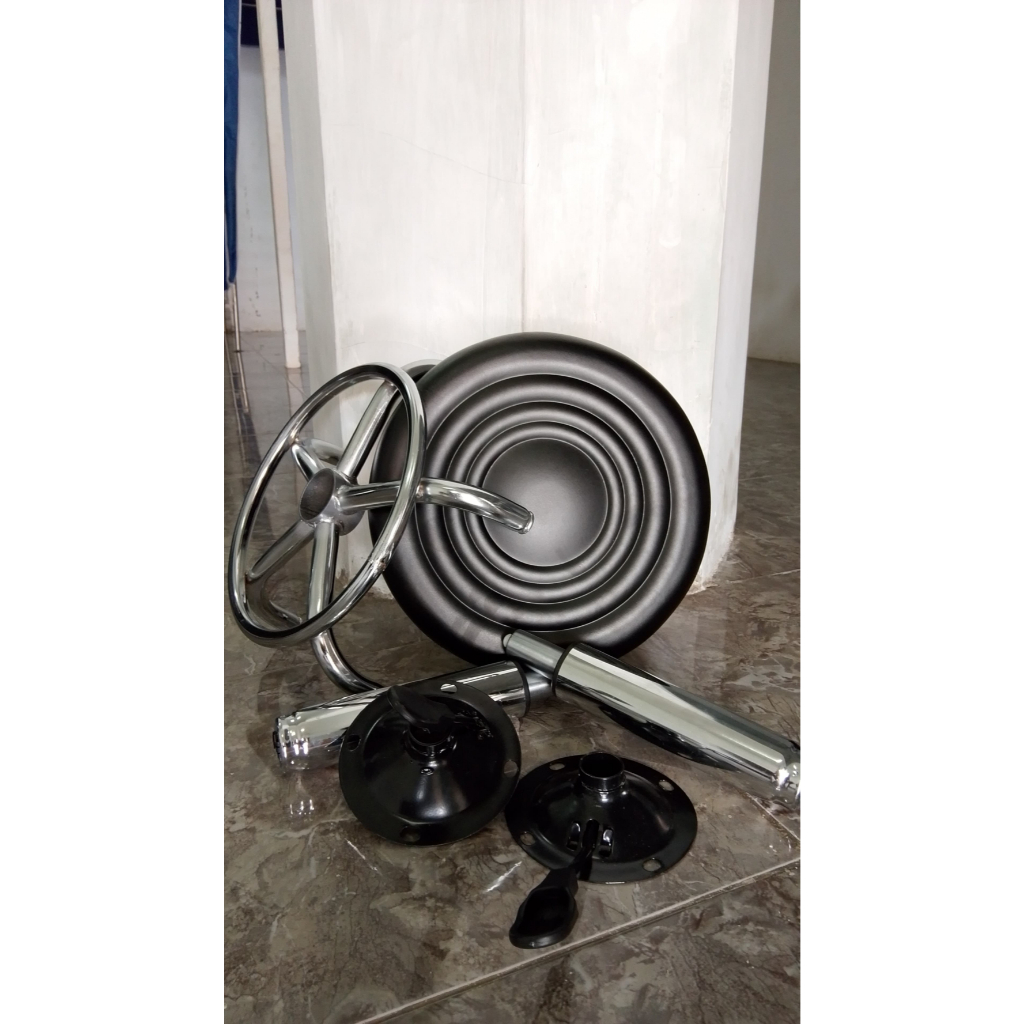 Kursi bulat roda kursi cafe kursi belajar