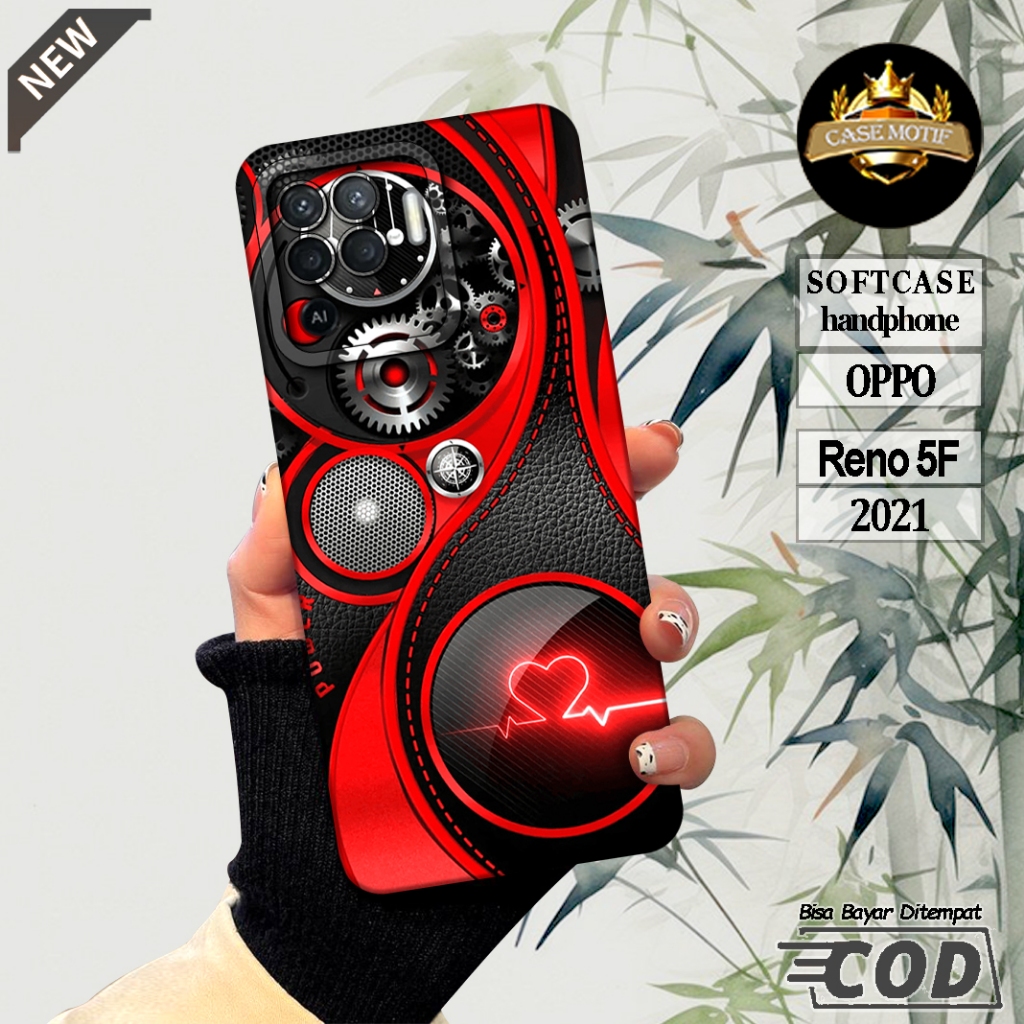Case OPPO RENO 5F Casing OPPO RENO 5F 4G Terbaru 2021 Aksesoris Softcase Casing Silikon Case Hp