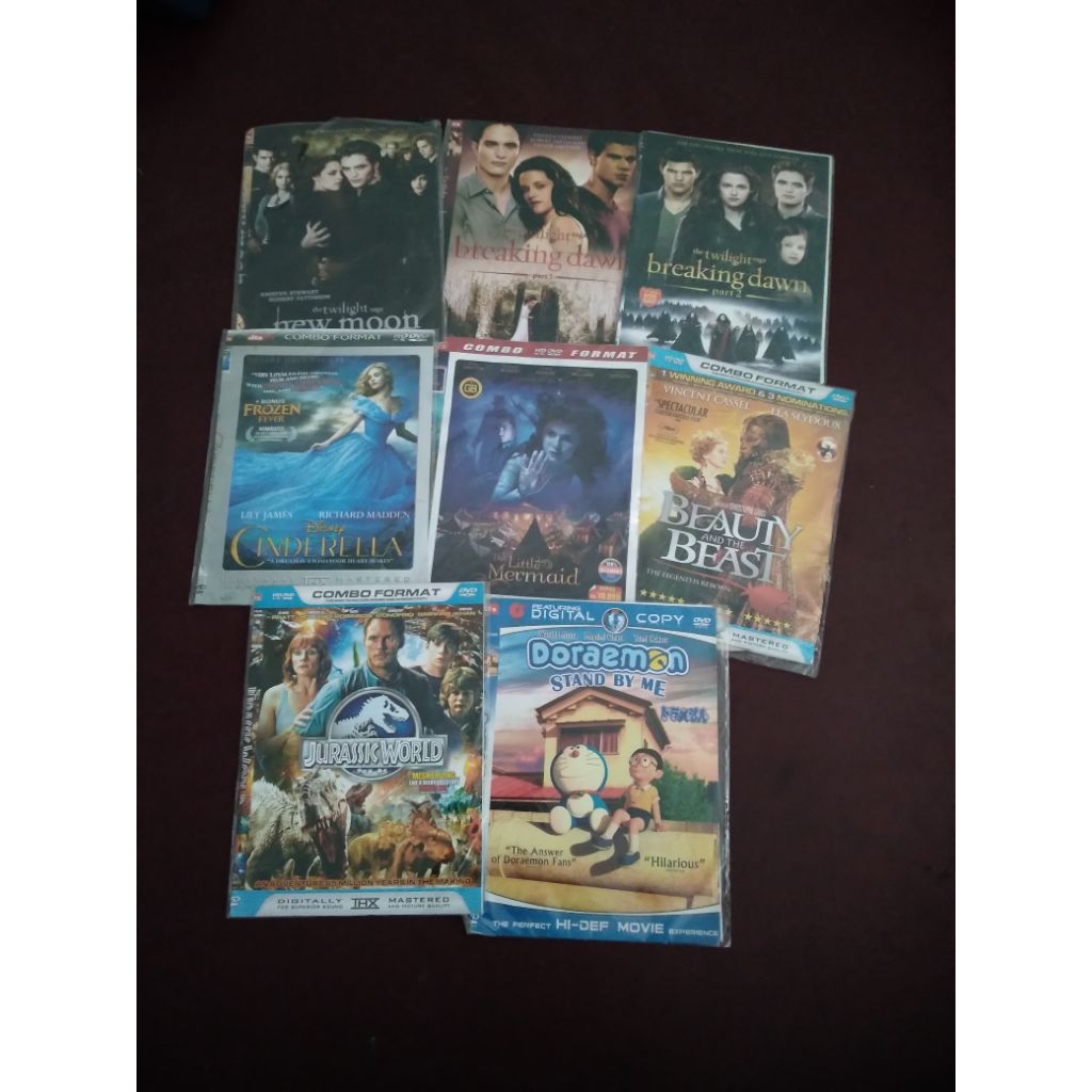 (PRELOVED) Kaset DVD Film Barat