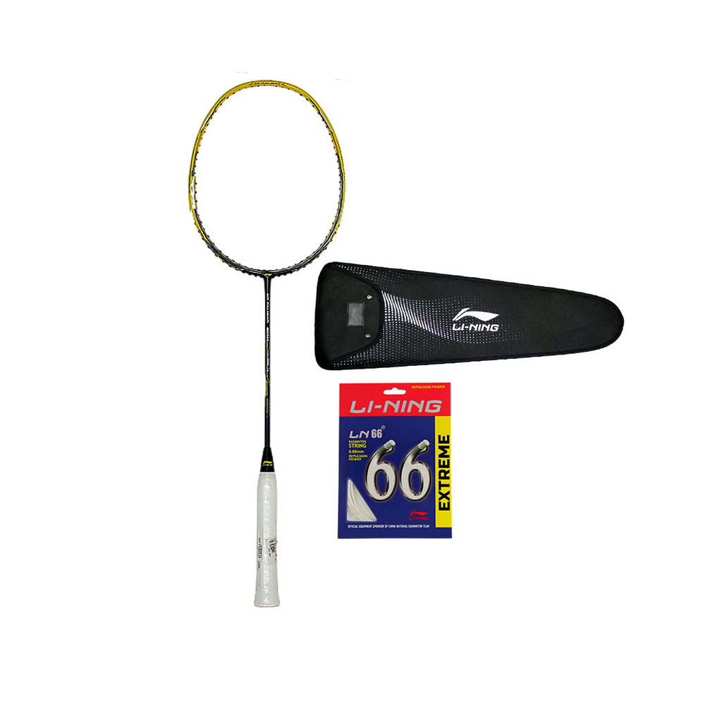 Raket Badminton Lining 3D CALIBAR 300 300B BOOST 300C COMBAT 300I INSTINCT + TAS + SENAR Original