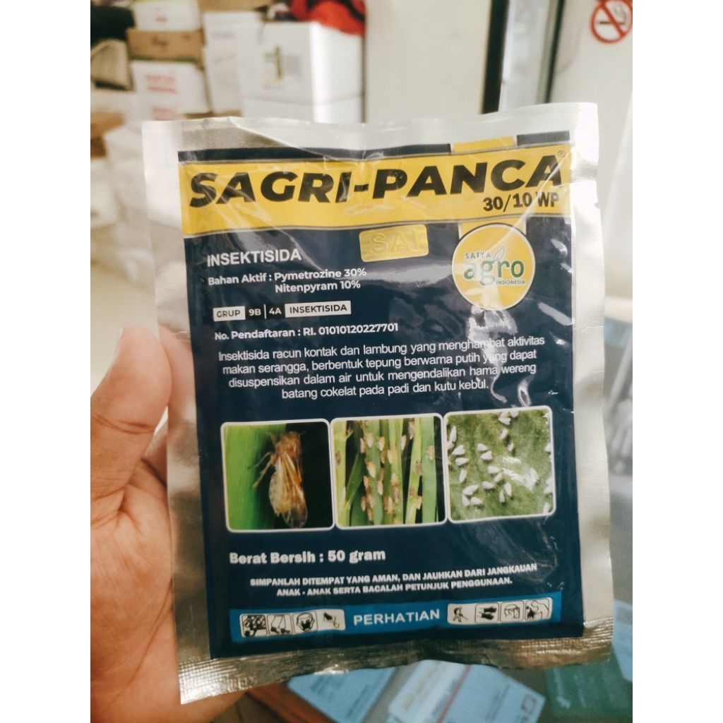 INSEKTISIDA SAGRI PANCA ORIGINAL 50GRAM