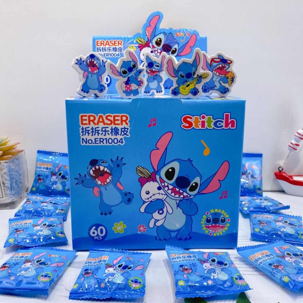 

ecer penghapus stitch blind box