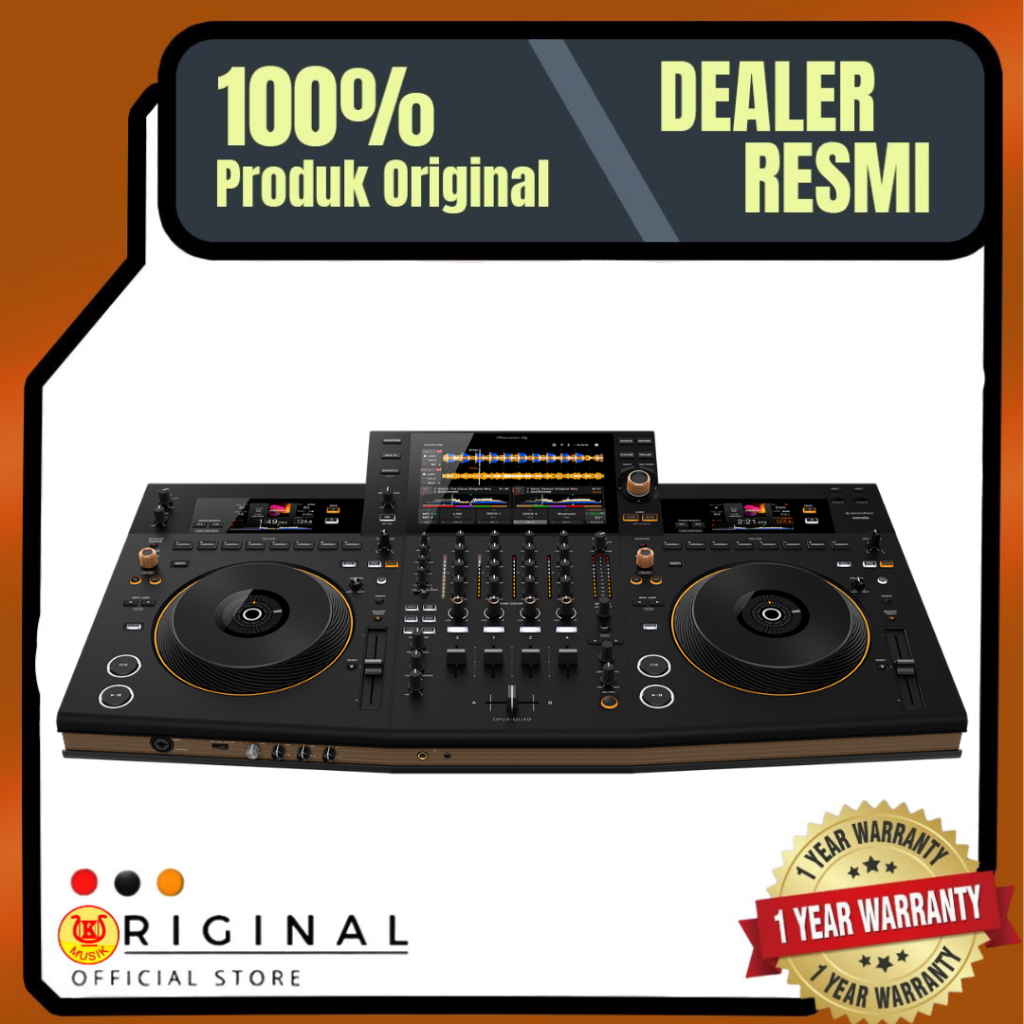 Pioneer DJ Opus Squad / Alat Musik DJ / Professional All-In-One DJ System - Black