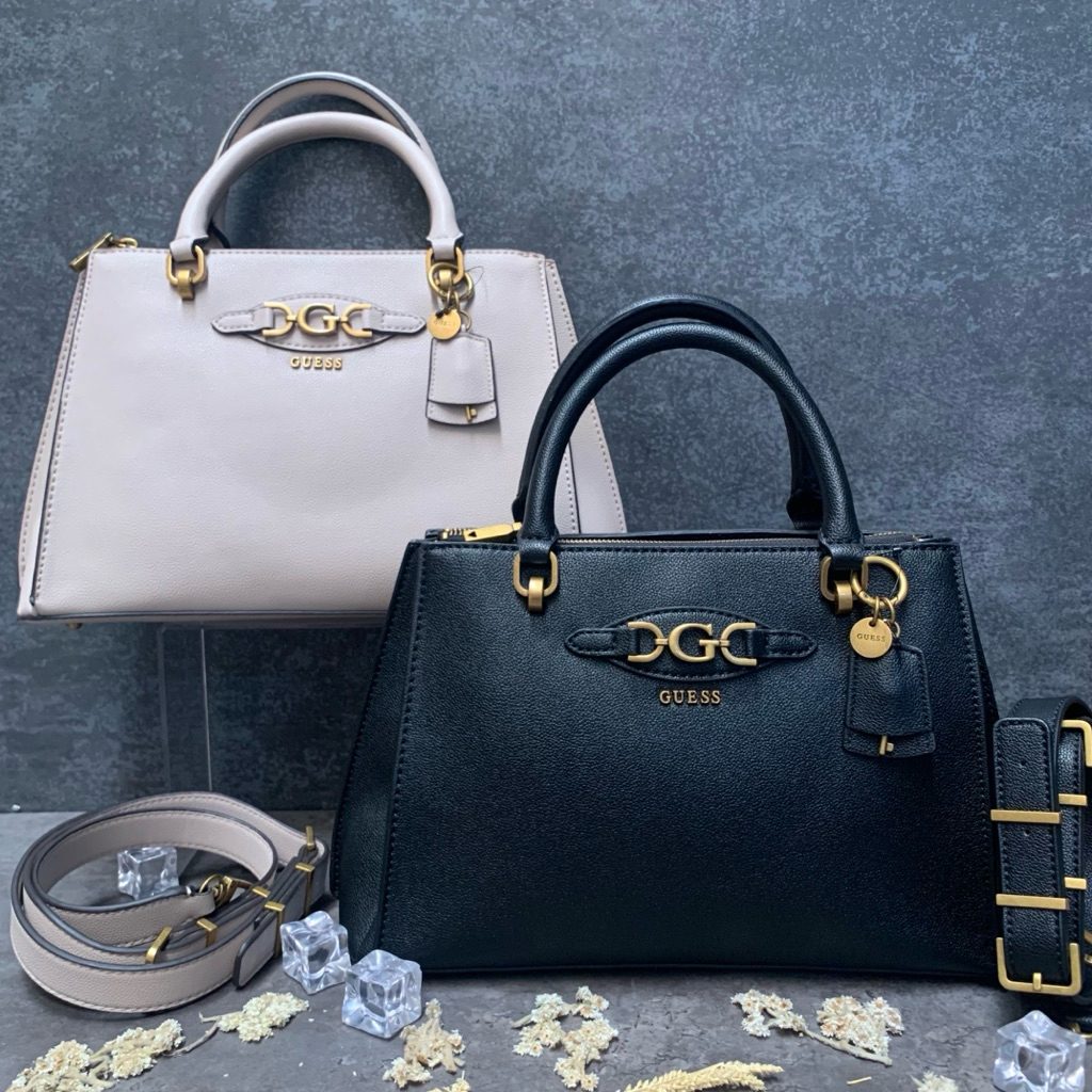 READY TAS WANITA MALVA SATCHEL ORIGINAL GUESS SALE 70% HANDBAG