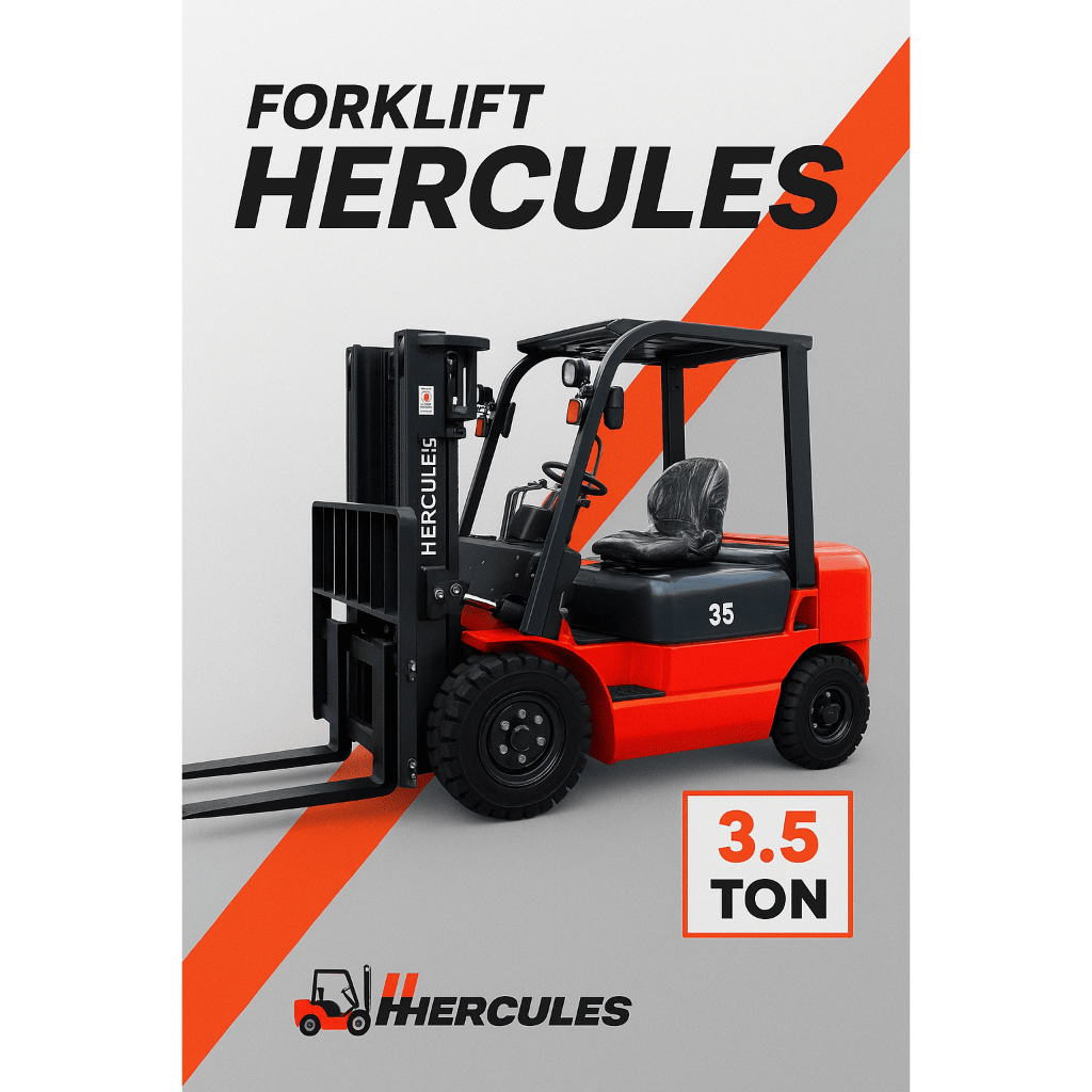 Forklift 3,5 Ton Hercules Diesel Isuzu
