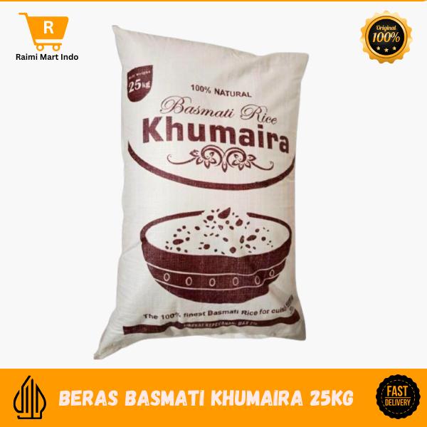 

beras basmati khumaira kemasan 25kg From Raimi Mart