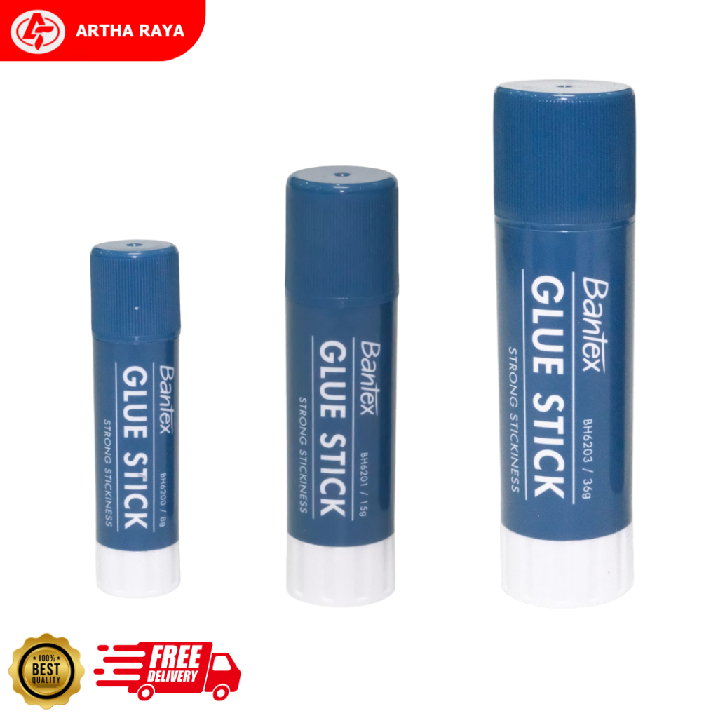 

Bantex Glue Stick BH6201 Biru - 8gr/15gr/36gr