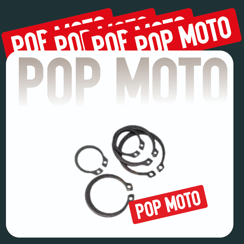 Snap Ring Snapring Hitam S 9 10 12 14 15 16 17 18 19 20 Circlip ANTI KARAT