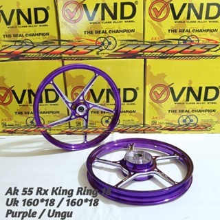 VND VELG AK 55 RING 18 RX KING RXKING VELG VND RXKING RX KING RING 18 UK 160/160 ORIGINAL