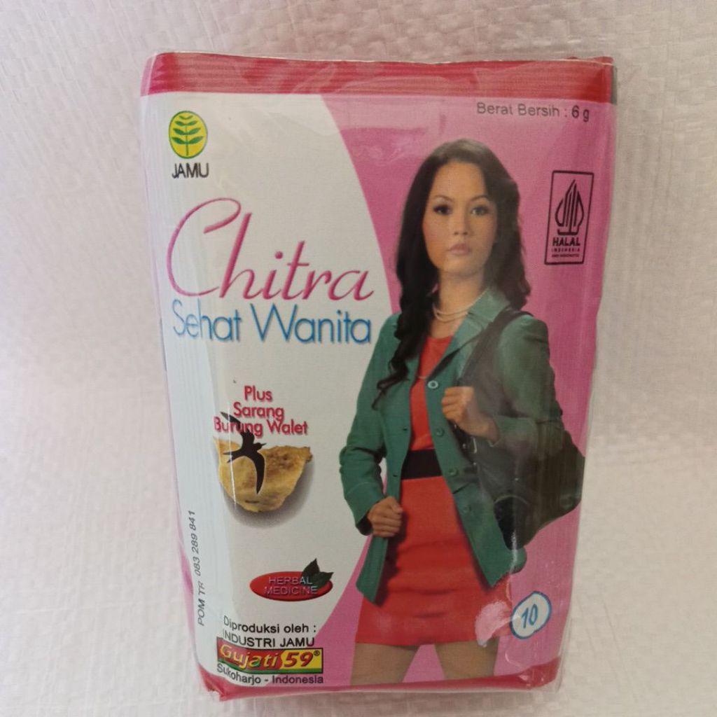 

Jamu Gujati Chitra Sehat Wanita isi 10 bungkus