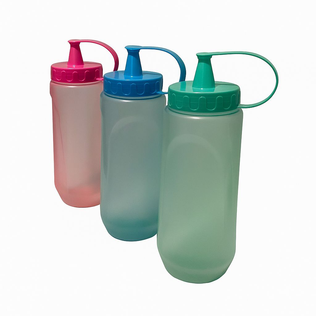 

Botol Saus Plastik 2 Pcs Tutup Lancip Botol Kecap Mayonnaise 500 ML - Takuma Product