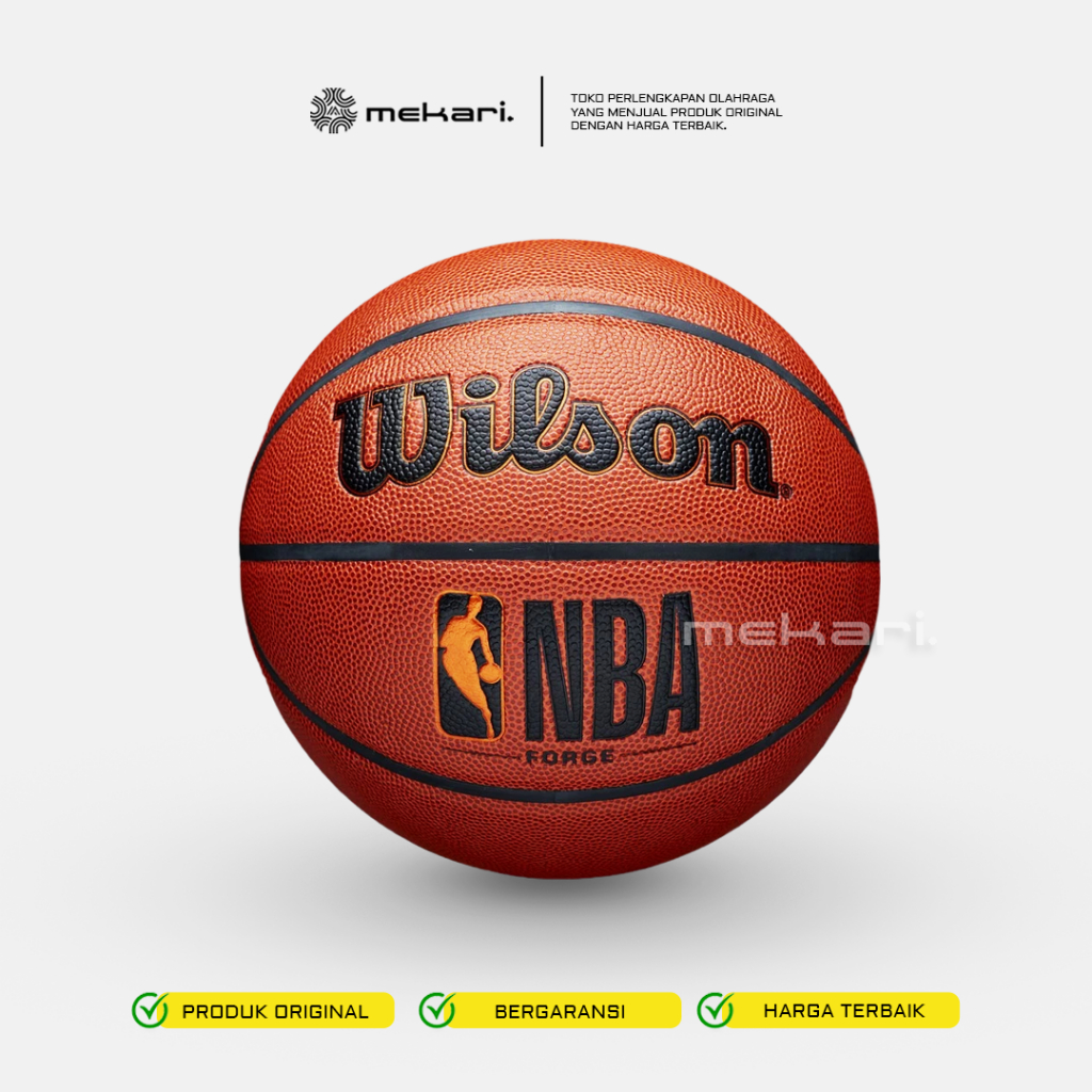 Bola Basket Wilson NBA Forge - Size 7 Basketball