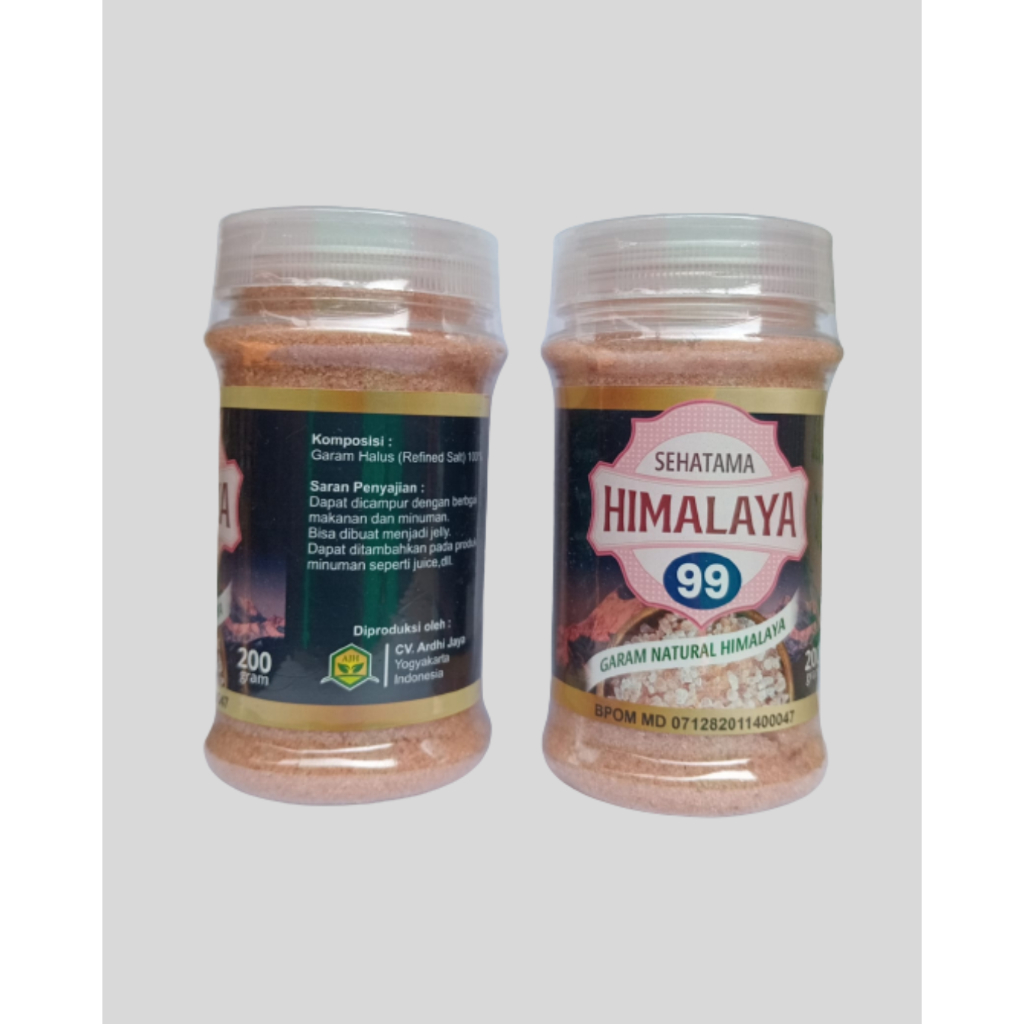 

Garam himalaya Sehatama 200gr BPOM Natural pink salt organik