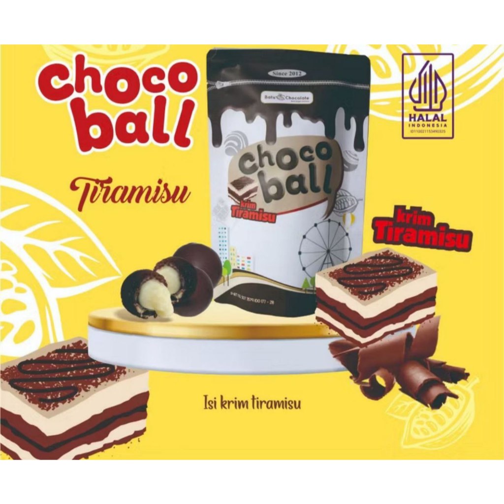 

Chocoball Tiramisu - Oleh Oleh Khas Malang