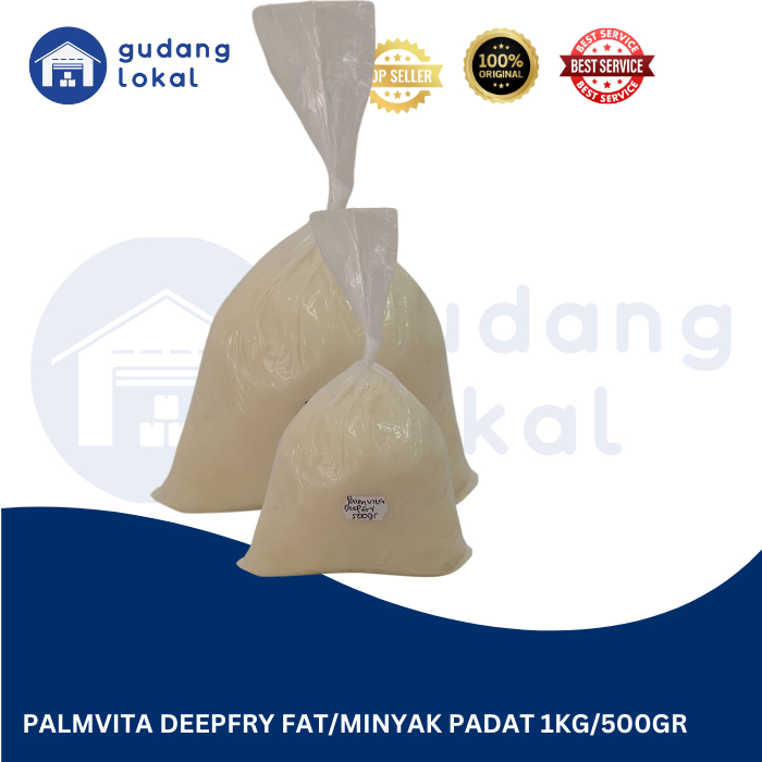 

PALMVITA MINYAK PADAT/DEEPFRY FAT 1KG/ 500GR