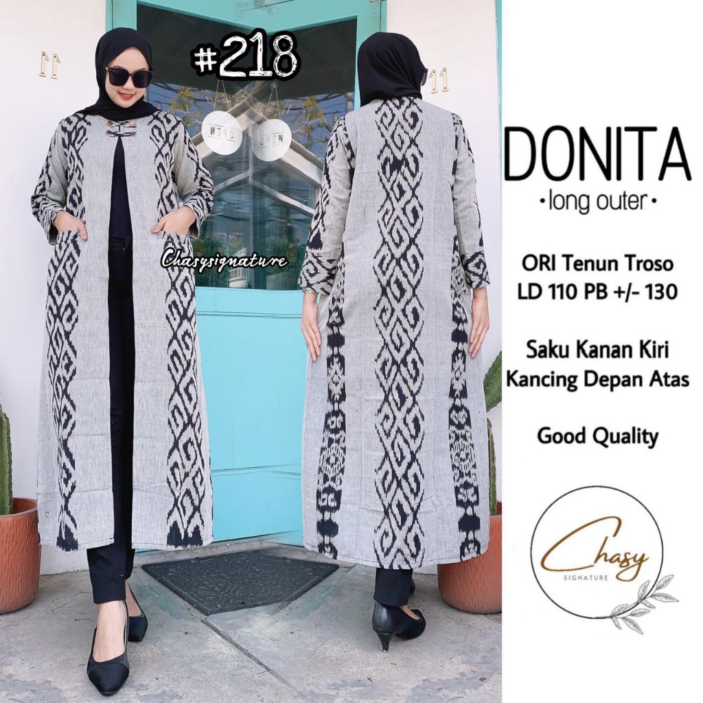 Long Outer Tenun Etnik