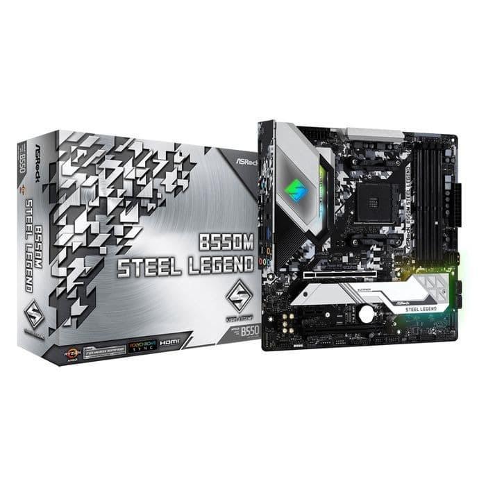 ASROCK B550M STEEL LEGEND (AM4, DDR4, B550M)