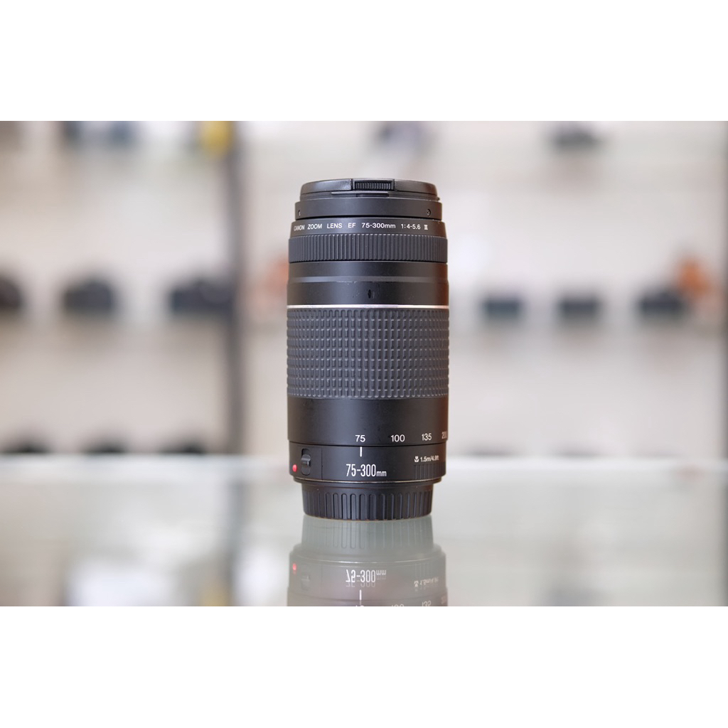 Lensa Tele 75-300mm For Canon