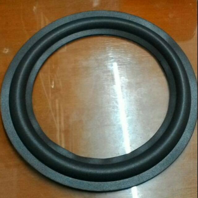 Spoon 8 Inch Hitam / Karet Speaker 8 inch Black Bagus