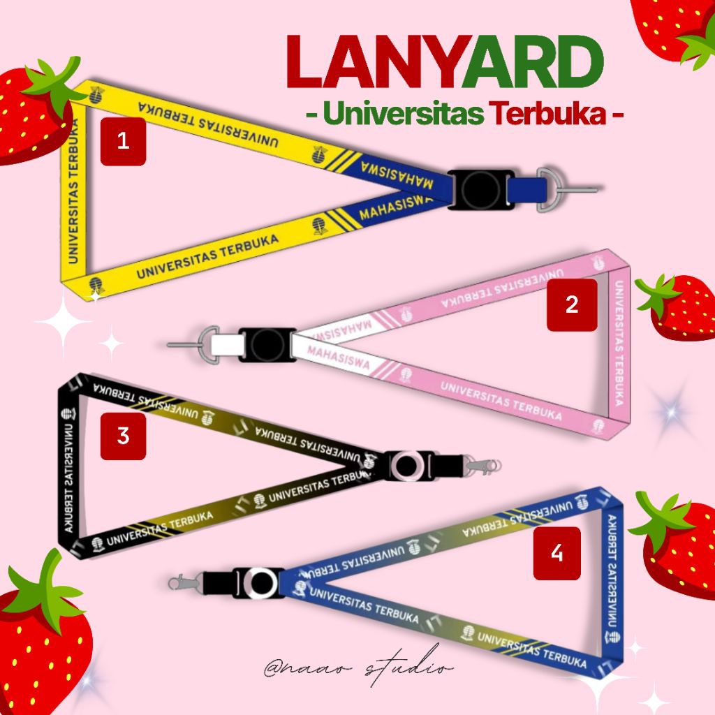 

NAAO STUDIO | LANYARD UNIVERSITAS TERBUKA