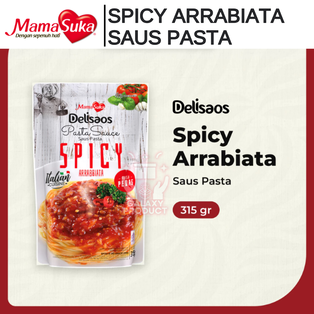 

MAMASUKA SPICY ARRABIATA - SAUS PASTA