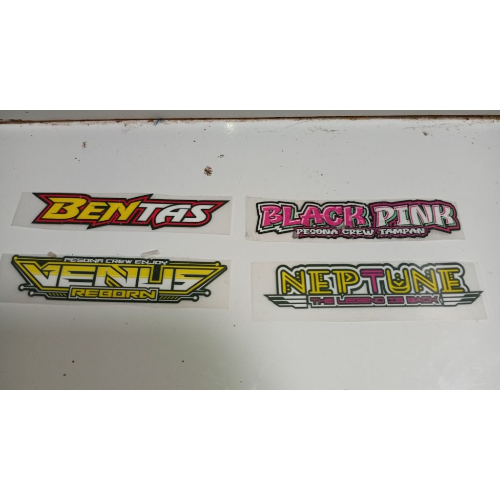 

STIKER SABLON NAMA BUS