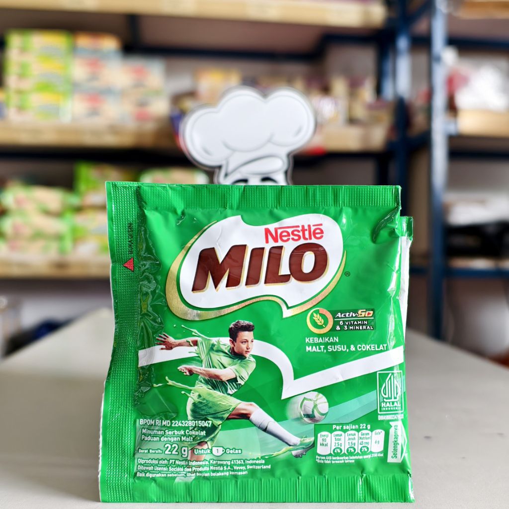 

Susu Bubuk Milo 22Gr / Bubuk Coklat Milo (1 Renceng)