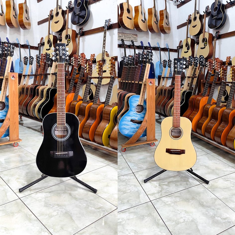 ORIGINAL Gitar Akustik Kraton original Gitar Mini Gitar Junior Gitar 3/4 BELI GITAR ORIGINAL LOKAL