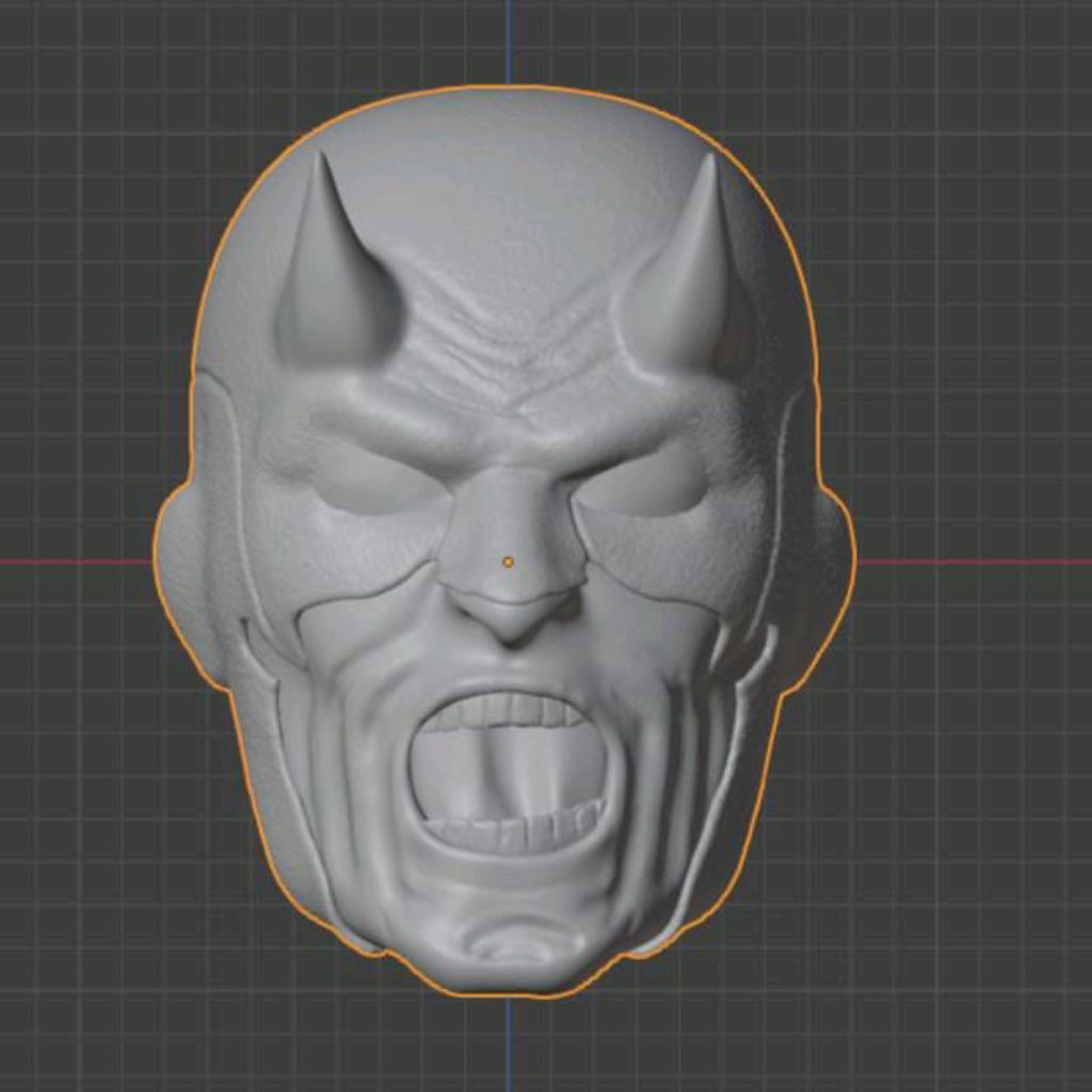 Headsculpt Head HS Daredevil Screaming Mezco Mcfarlane Mythic Legions Xesray Adam Muff Toys Notaman 