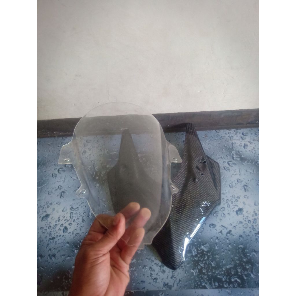 batok cover dan visor CBR 250 rr satu paket