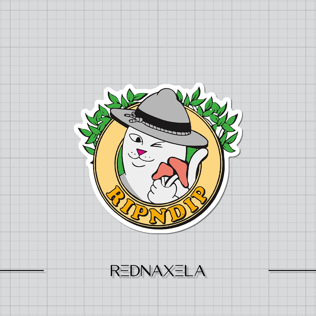 

Stiker Vinyl Rip n dip Logo #2 Stiker Koper Outdoor Travel Sticker