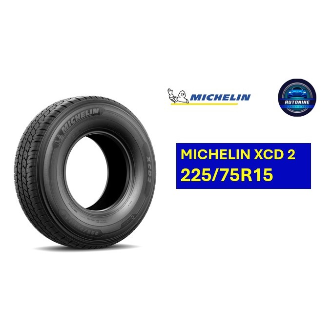 Michelin XCD2 225/75 R15 Ban Mobil Pick Up Traga & Truk Engkel
